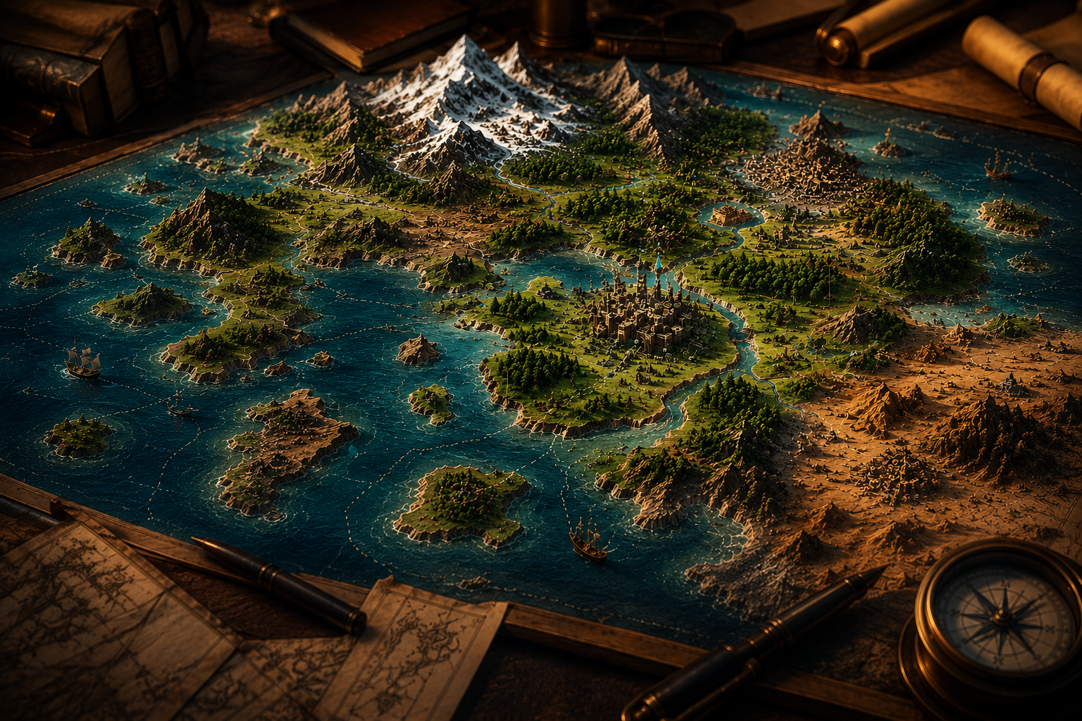 Custom print map poster of a city created with printm.app — high-resolution map wall art